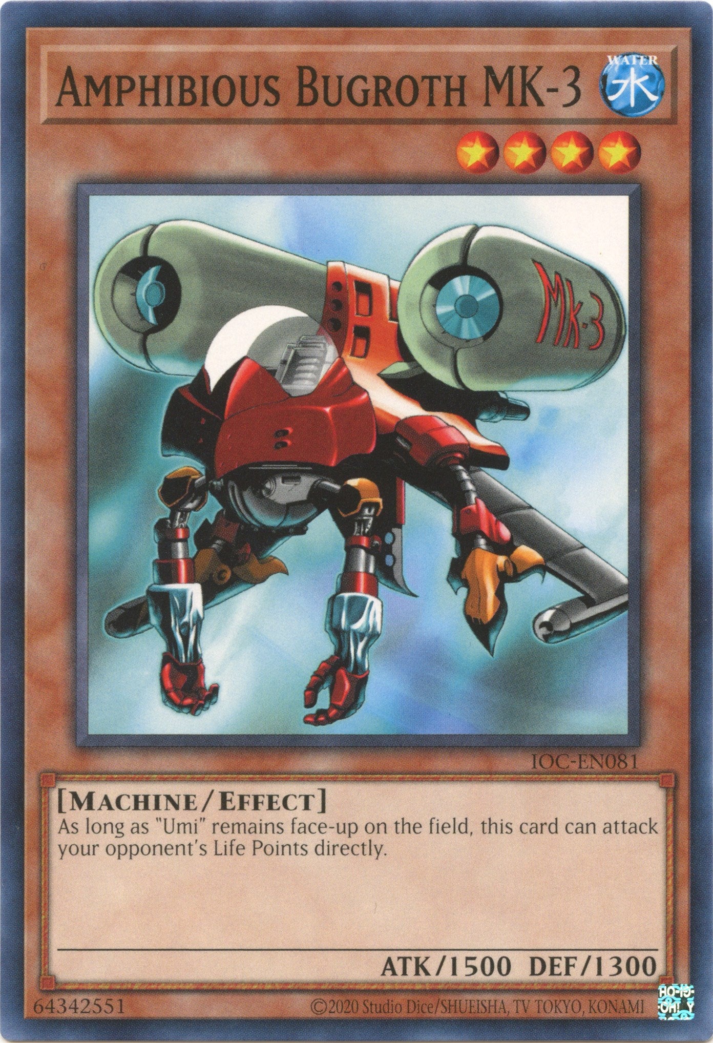 Amphibious Bugroth Mk-3 (25th Anniversary) [IOC-EN081] Common | Odin's Place