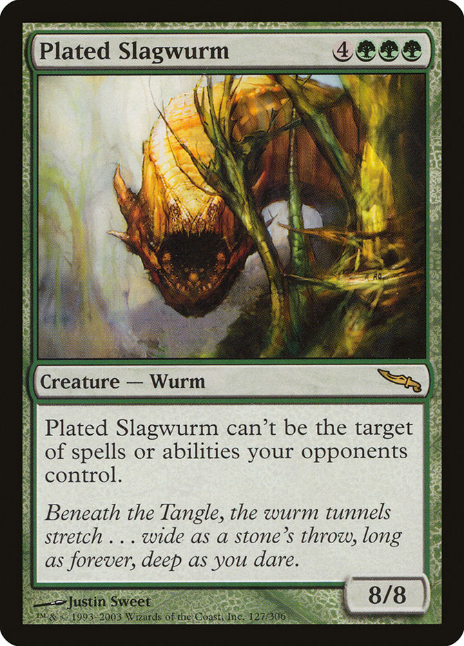 Plated Slagwurm [Mirrodin] | Odin's Place