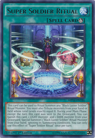 Super Soldier Ritual [MP16-EN146] Rare | Odin's Place