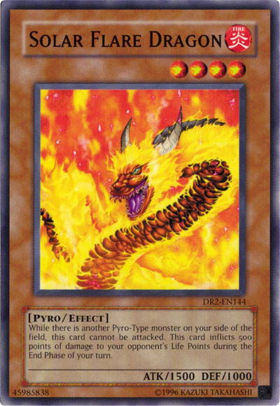 Solar Flare Dragon [DR2-EN144] Common | Odin's Place
