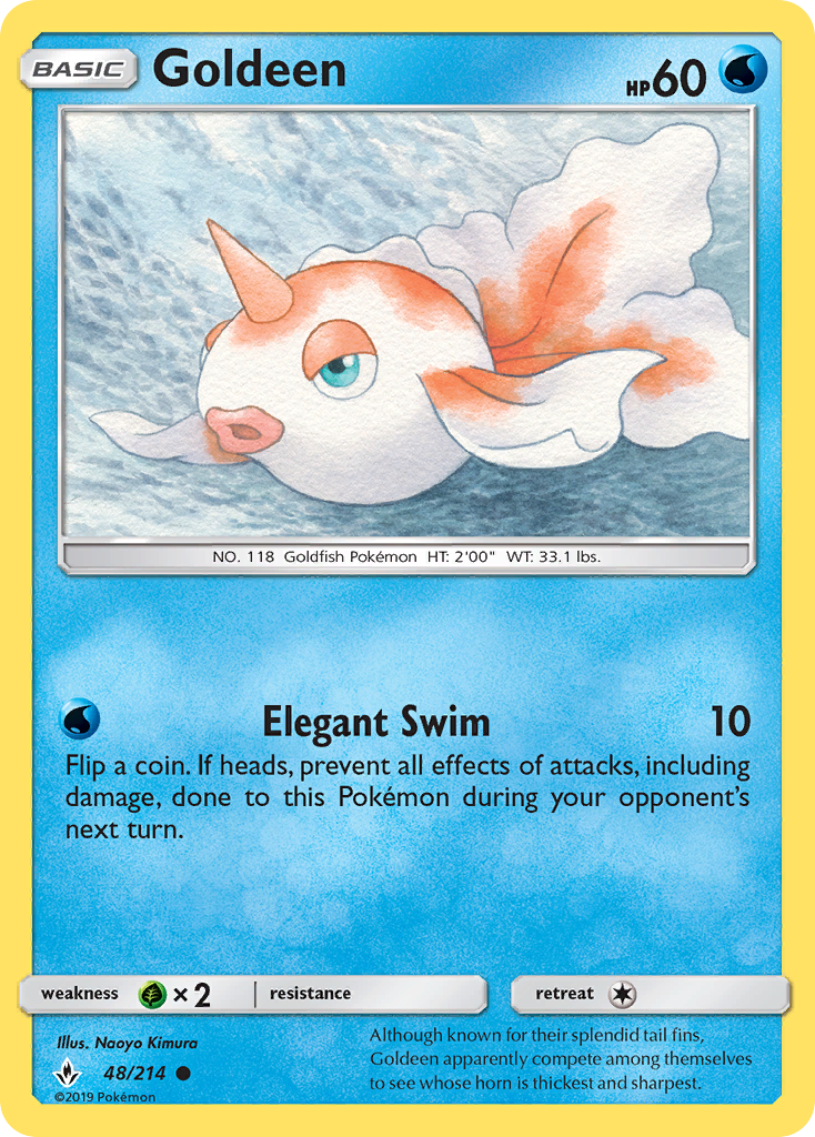 Goldeen (48/214) [Sun & Moon: Unbroken Bonds] | Odin's Place