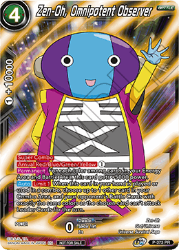 Zen-Oh, Omnipotent Observer (Unison Warrior Series Boost Tournament Pack Vol. 7) (P-373) [Tournament Promotion Cards] | Odin's Place