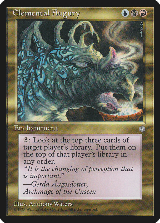 Elemental Augury (286) [Ice Age] | Odin's Place