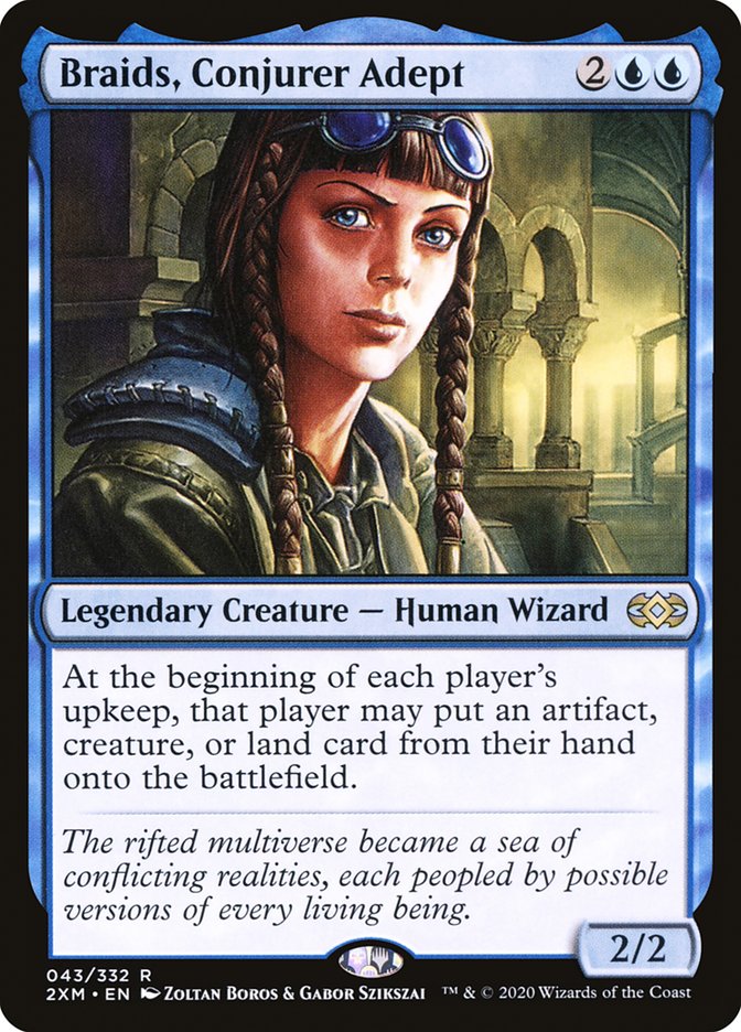 Braids, Conjurer Adept [Double Masters] | Odin's Place
