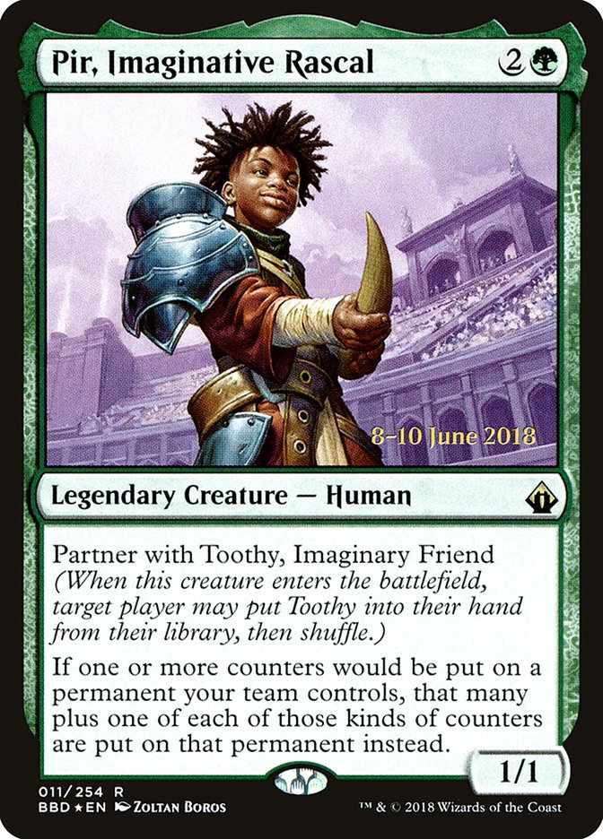 Pir, Imaginative Rascal (11) [Battlebond Prerelease Promos] | Odin's Place