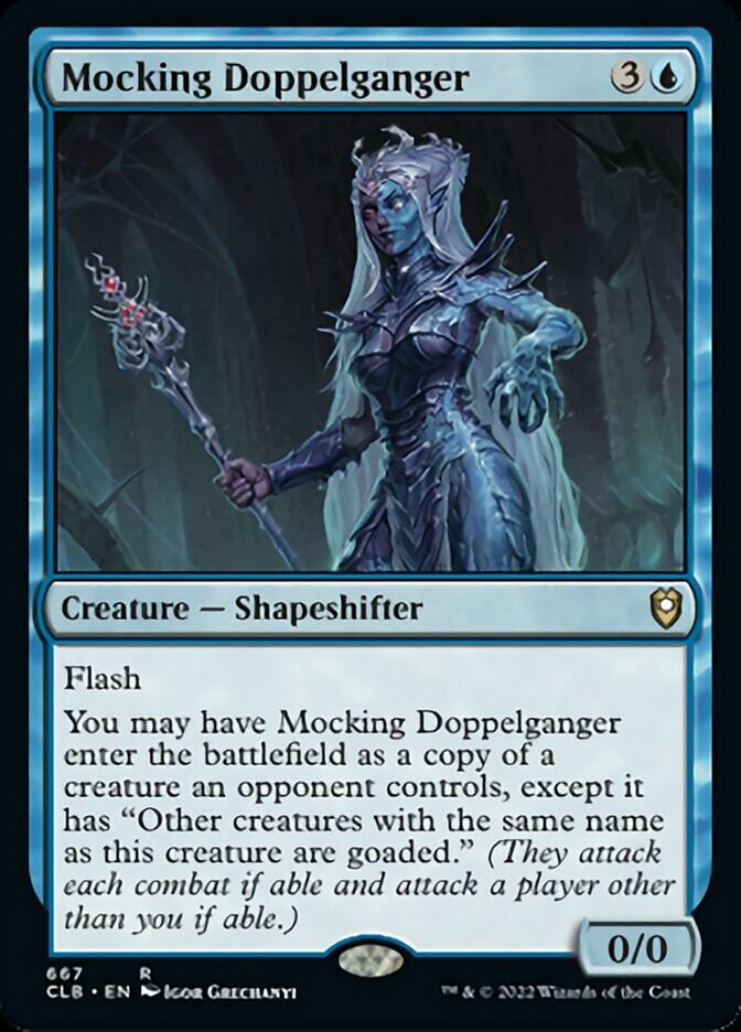 Mocking Doppelganger [Commander Legends: Battle for Baldur's Gate] | Odin's Place