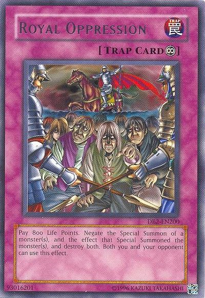Royal Oppression [DB2-EN200] Rare | Odin's Place