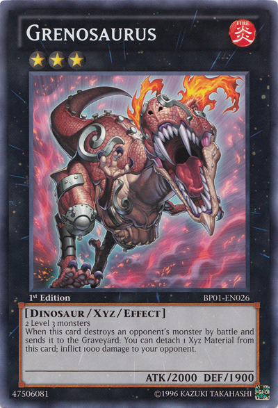 Grenosaurus [BP01-EN026] Rare | Odin's Place