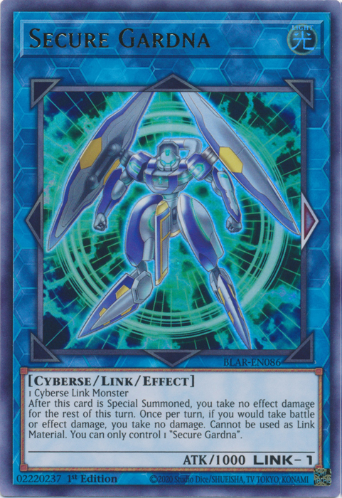 Secure Gardna [BLAR-EN086] Ultra Rare | Odin's Place