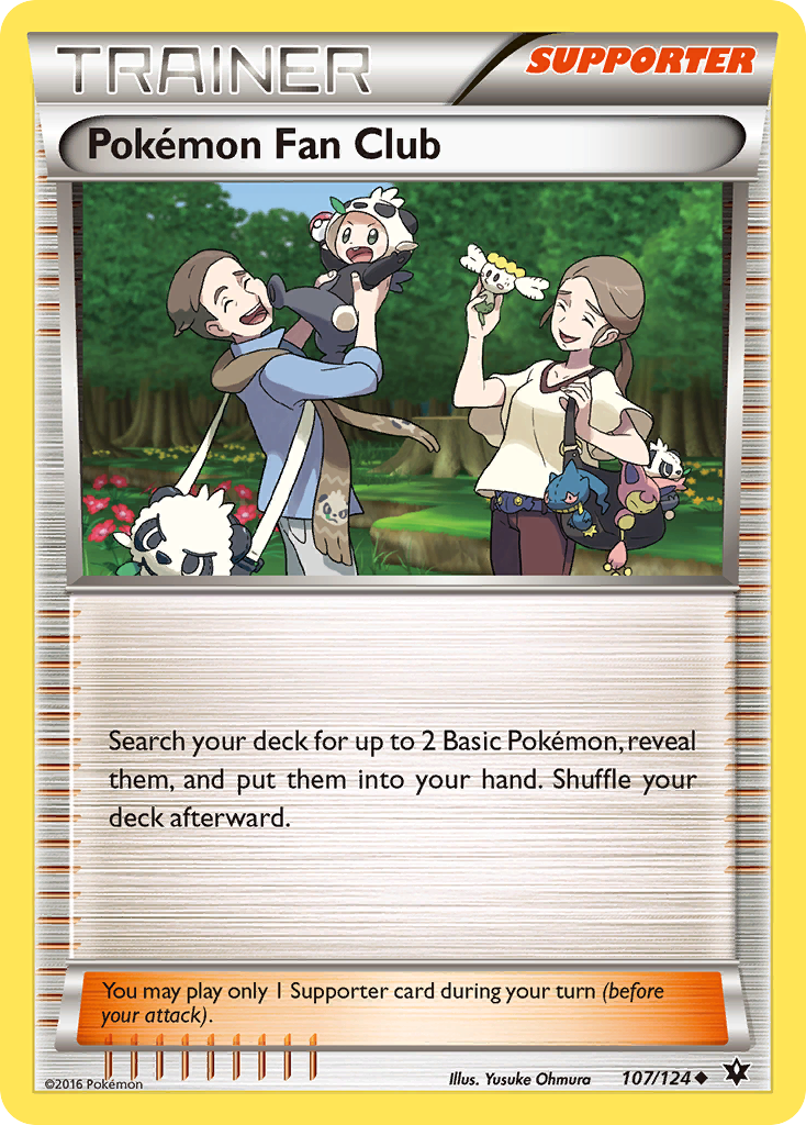 Pokemon Fan Club (107/124) [XY: Fates Collide] | Odin's Place