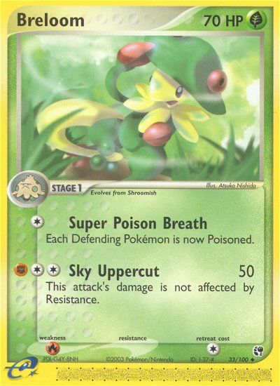 Breloom (33/100) [EX: Sandstorm] | Odin's Place