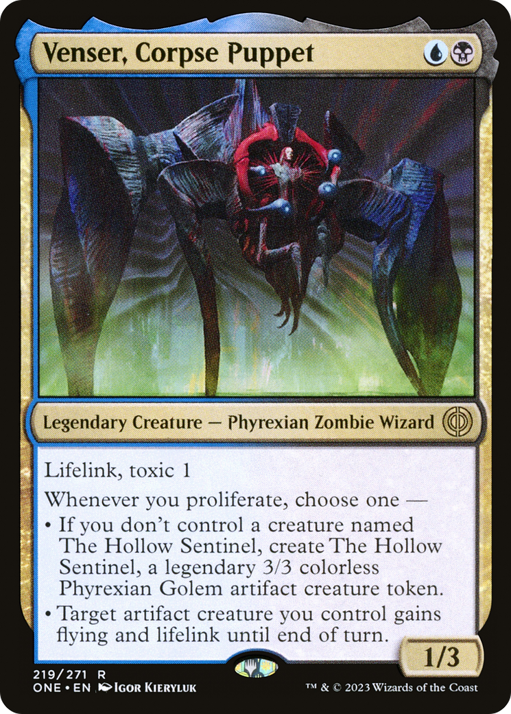 Venser, Corpse Puppet [Phyrexia: All Will Be One] | Odin's Place