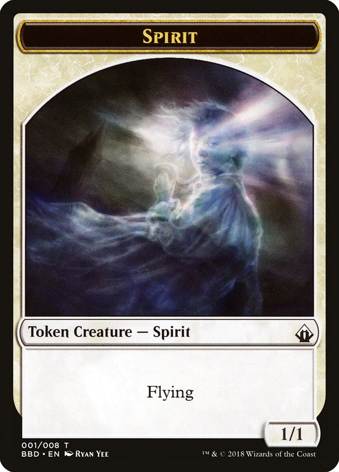 Spirit Token (1) [Battlebond Tokens] | Odin's Place