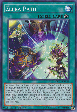 Zefra Path [CROS-EN059] Common | Odin's Place