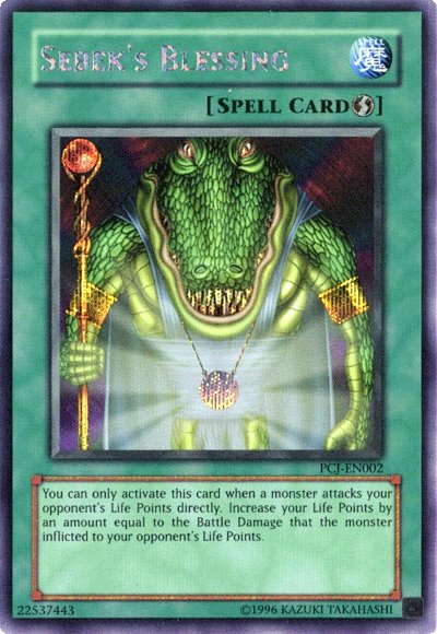 Sebek's Blessing [PCJ-EN002] Prismatic Secret Rare | Odin's Place