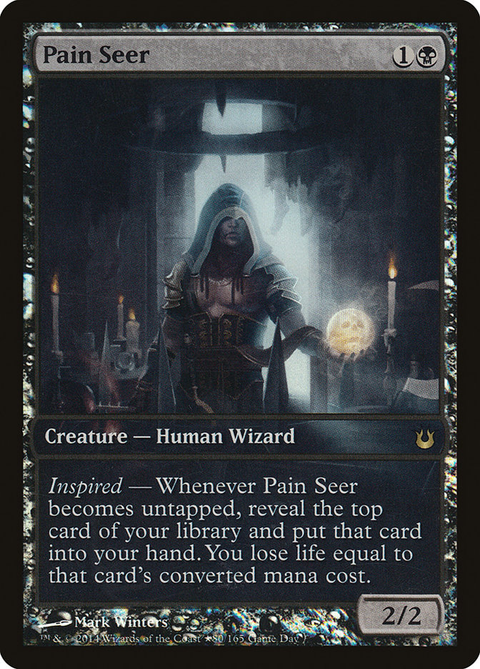 Pain Seer (80) (Game Day) [Born of the Gods Promos] | Odin's Place