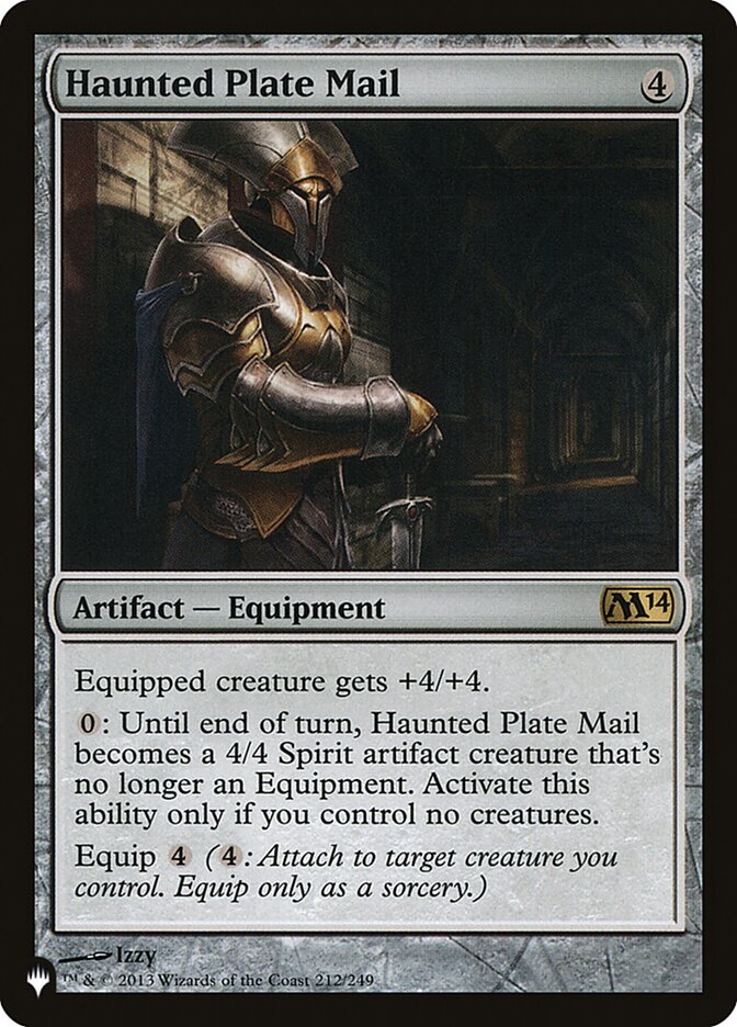 Haunted Plate Mail [The List] | Odin's Place