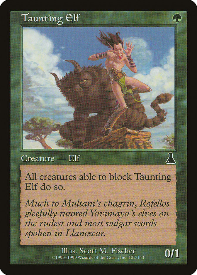 Taunting Elf (122) [Urza's Destiny] | Odin's Place