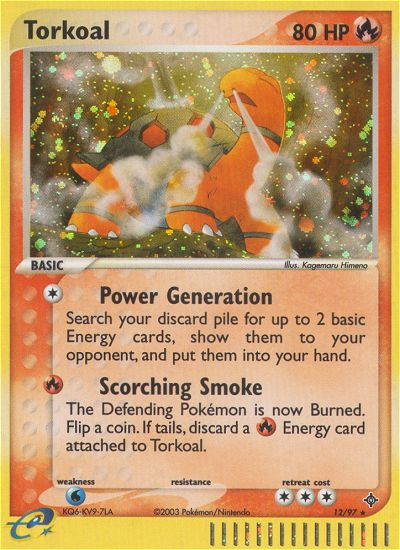 Torkoal (12/97) [EX: Dragon] | Odin's Place