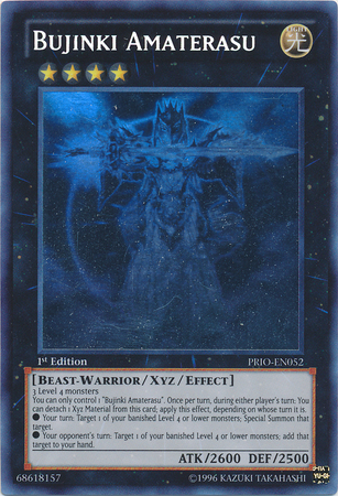 Bujinki Amaterasu (Ghost) [PRIO-EN052] Ghost Rare | Odin's Place