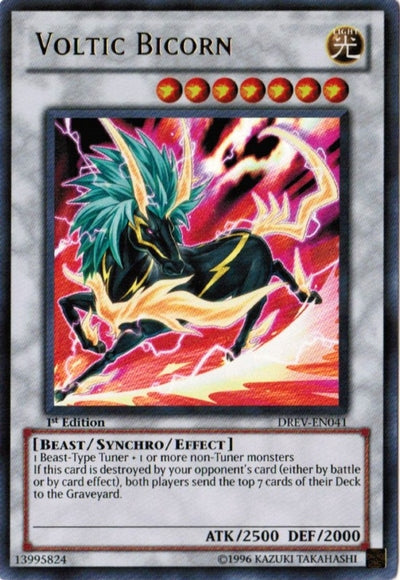Voltic Bicorn [DREV-EN041] Ultra Rare | Odin's Place