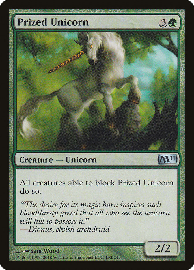 Prized Unicorn (193) [Magic 2011] | Odin's Place
