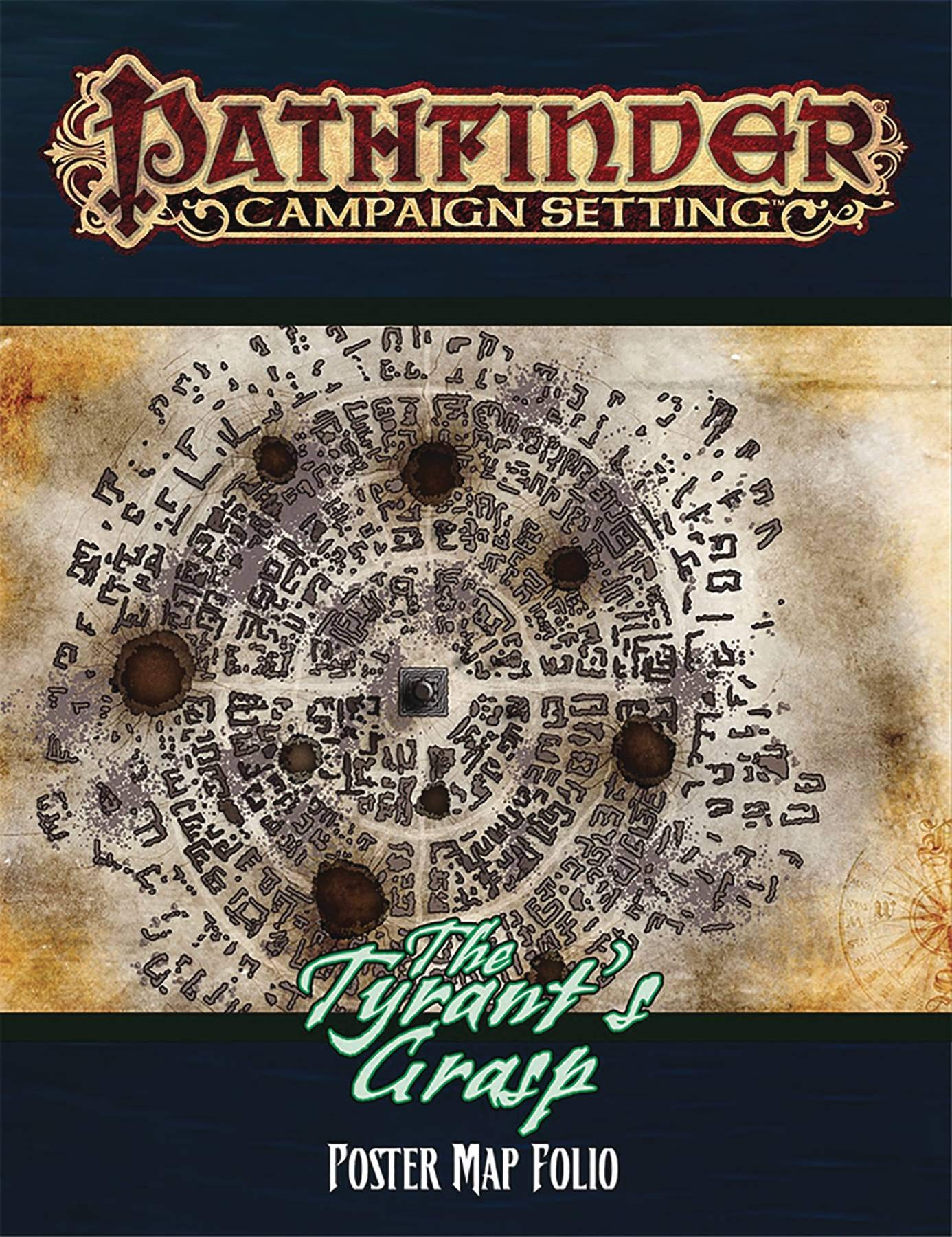 Pathfinder Campaign Setting: Tyrant's Grasp Poster Map Folio | Odin's Place