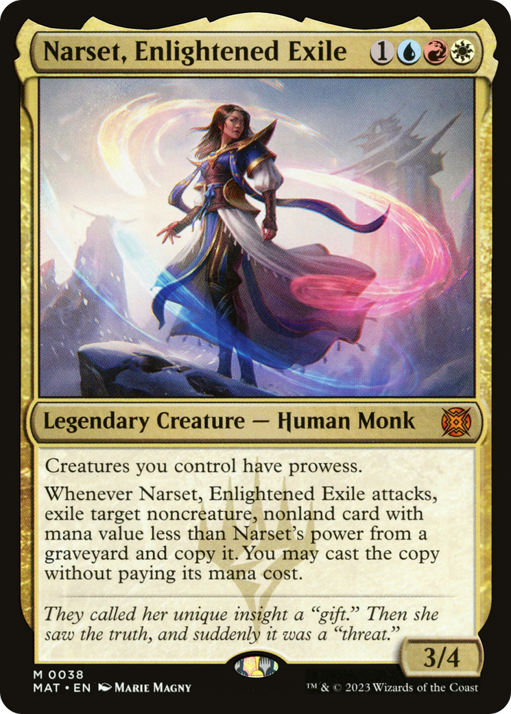 Narset, Enlightened Exile [March of the Machine: The Aftermath] | Odin's Place