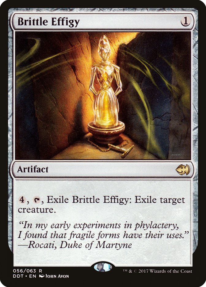 Brittle Effigy (56) [Duel Decks: Merfolk vs. Goblins] | Odin's Place