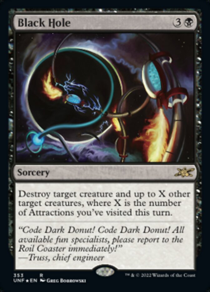 Black Hole (Galaxy Foil) [Unfinity] | Odin's Place