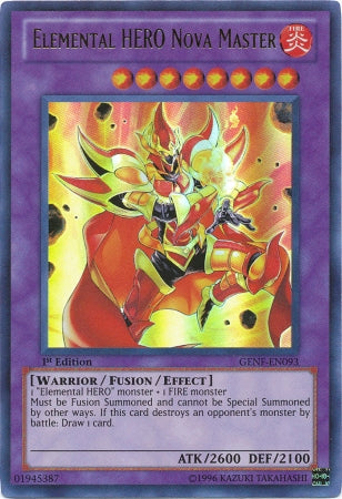 Elemental Hero Nova Master [GENF-EN093] Ultra Rare | Odin's Place