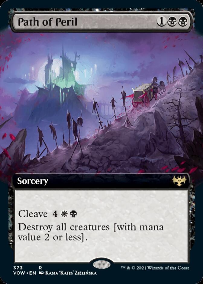 Path of Peril (Extended Art) [Innistrad: Crimson Vow] | Odin's Place