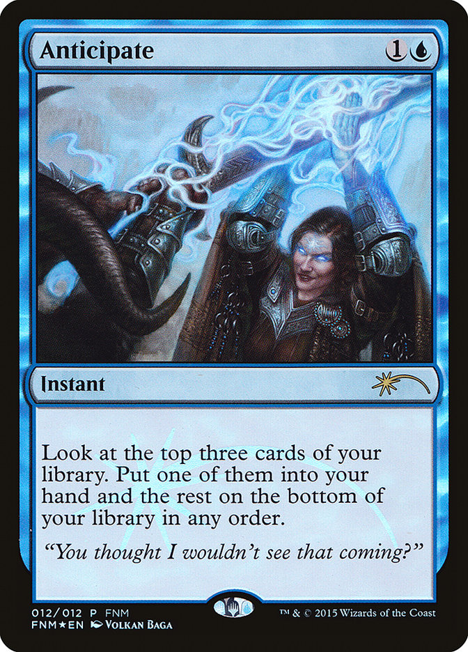 Anticipate (12) [Friday Night Magic 2015] | Odin's Place