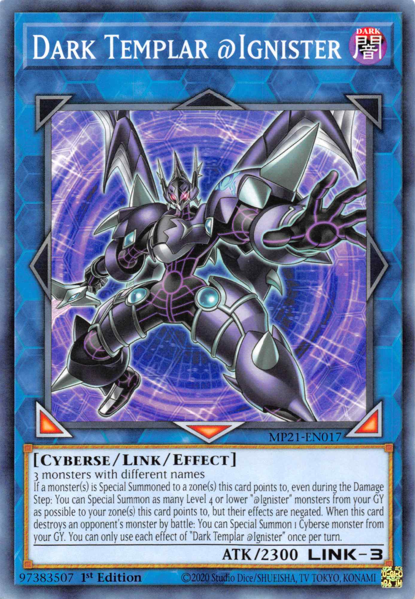 Dark Templar @Ignister [MP21-EN017] Common | Odin's Place