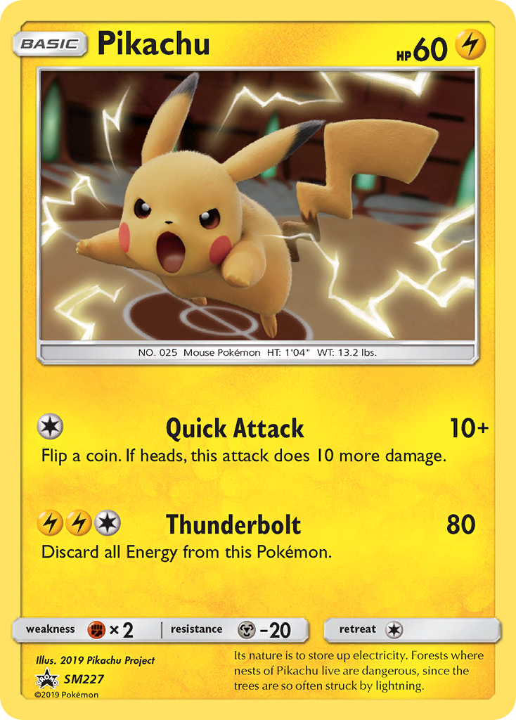 Pikachu (SM227) [Sun & Moon: Black Star Promos] | Odin's Place