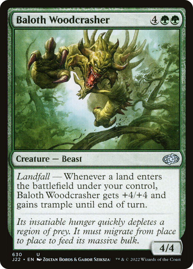 Baloth Woodcrasher [Jumpstart 2022] | Odin's Place