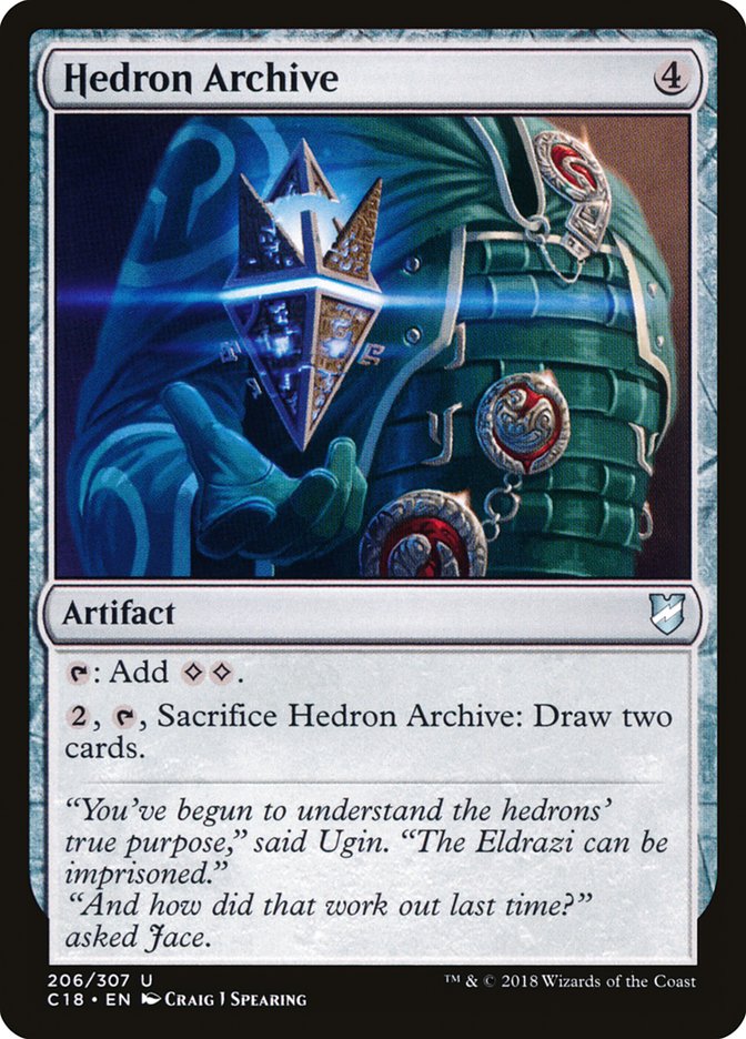 Hedron Archive (206) [Commander 2018] | Odin's Place