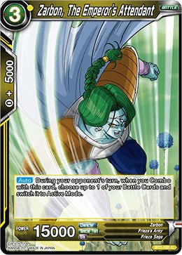 Zarbon, The Emperor's Attendant (BT1-101) [Galactic Battle] | Odin's Place