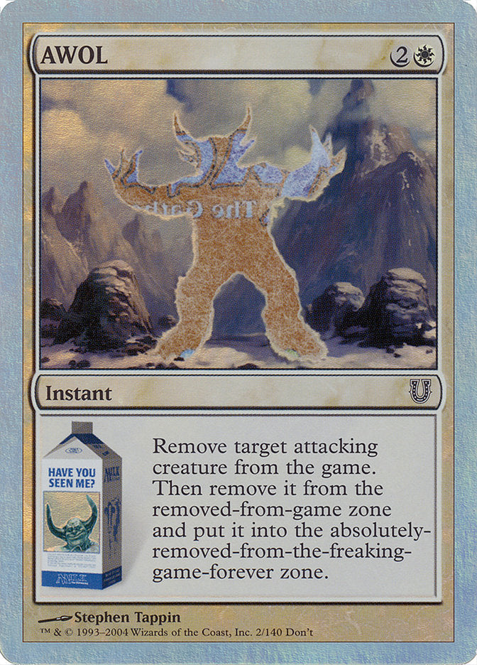 AWOL (Alternate Foil) [Unhinged] | Odin's Place