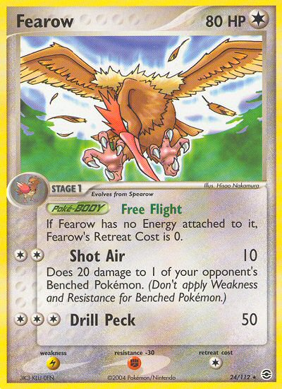 Fearow (24/112) [EX: FireRed & LeafGreen] | Odin's Place