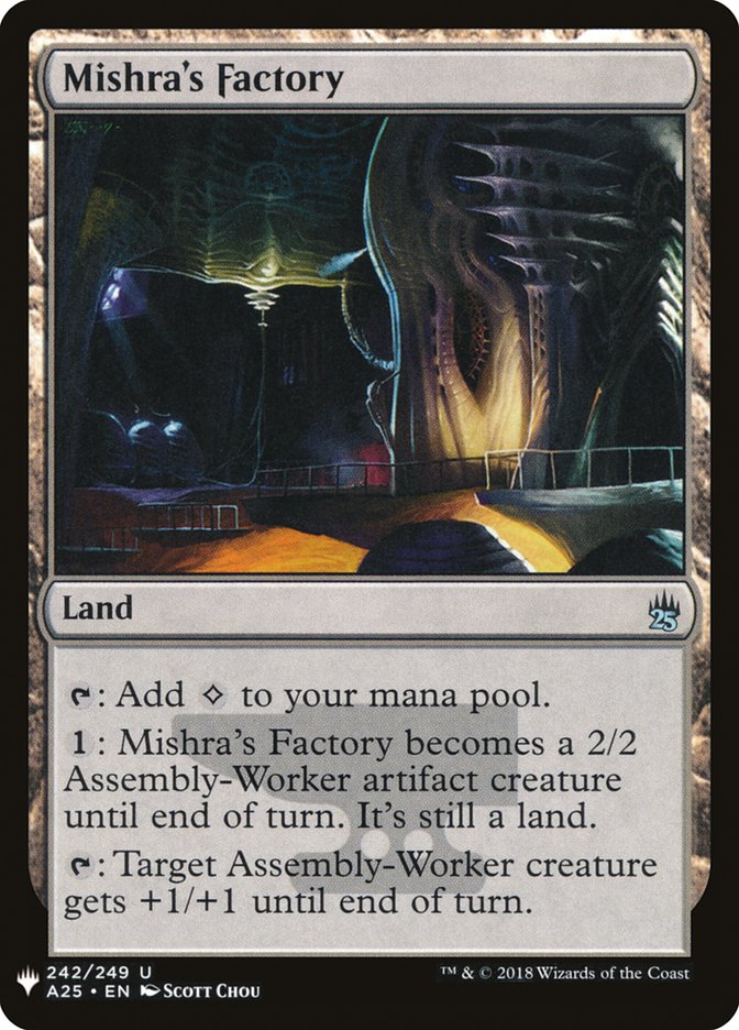 Mishra's Factory [Mystery Booster] | Odin's Place