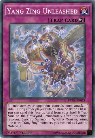 Yang Zing Unleashed [DUEA-EN075] Common | Odin's Place