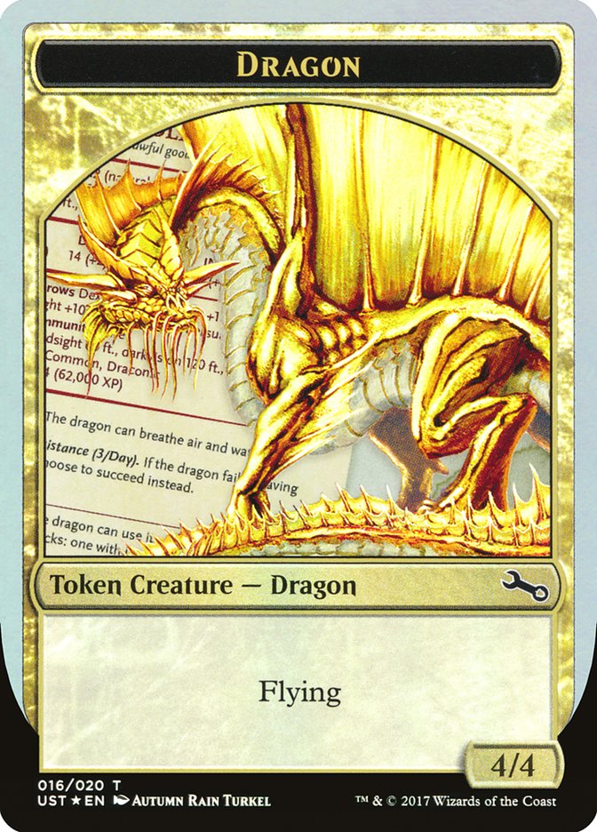 Dragon Token (16) [Unstable Tokens] | Odin's Place