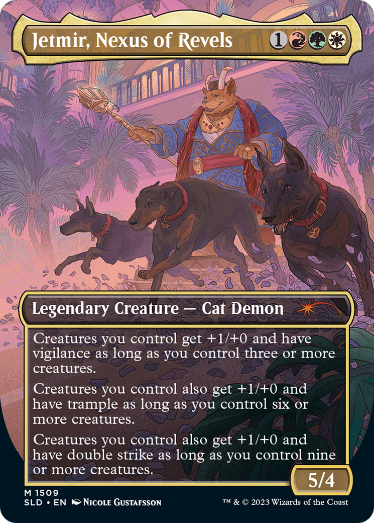 Jetmir, Nexus of Revels // Jetmir, Nexus of Revels [Secret Lair Commander Deck: Raining Cats and Dogs] | Odin's Place