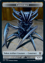 Construct (022) // Treasure Double-Sided Token [Commander 2021 Tokens] | Odin's Place