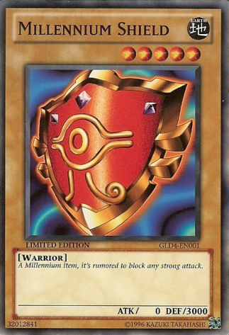 Millennium Shield [GLD4-EN001] Common | Odin's Place