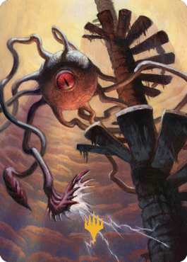 Death Kiss Art Card (Gold-Stamped Signature) [Commander Legends: Battle for Baldur's Gate Art Series] | Odin's Place