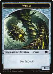 Wurm (032/036) // Goat Double-Sided Token [Commander 2014 Tokens] | Odin's Place