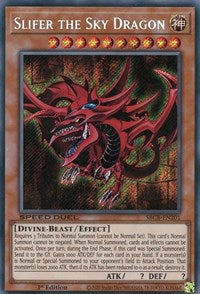 Slifer the Sky Dragon [SBCB-EN201] Secret Rare | Odin's Place