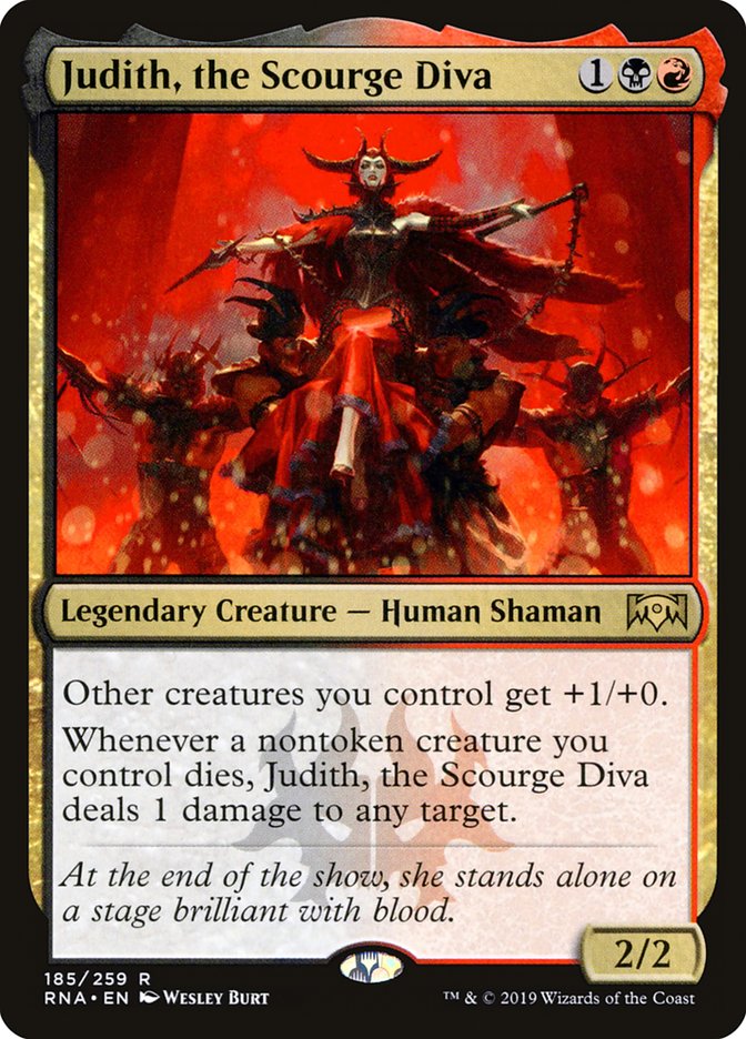Judith, the Scourge Diva (185) [Ravnica Allegiance] | Odin's Place